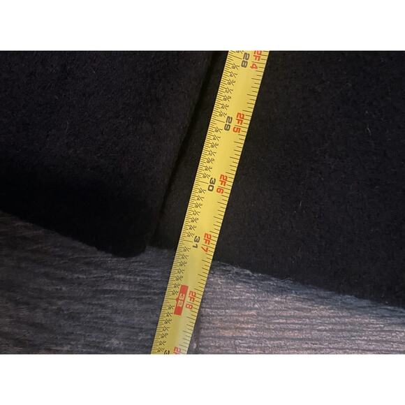 Calvin Klein shawl collar wool blend wrap women’s coat size M - Picture 5 of 7